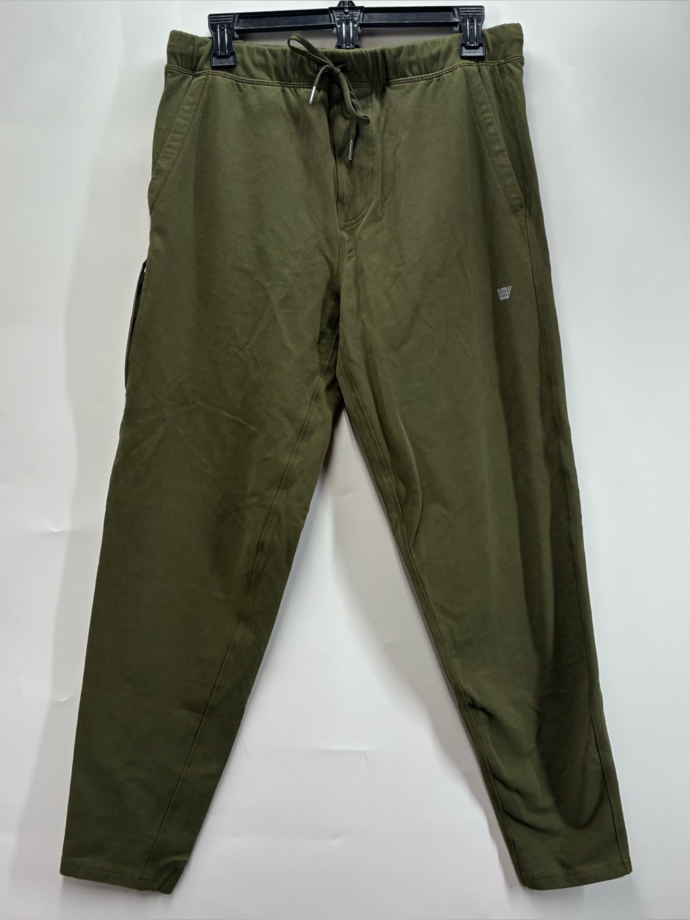 Mack Weldon Medium Green Ace Joggers Sweatpants Comfort Pockets Soft Comfortable
